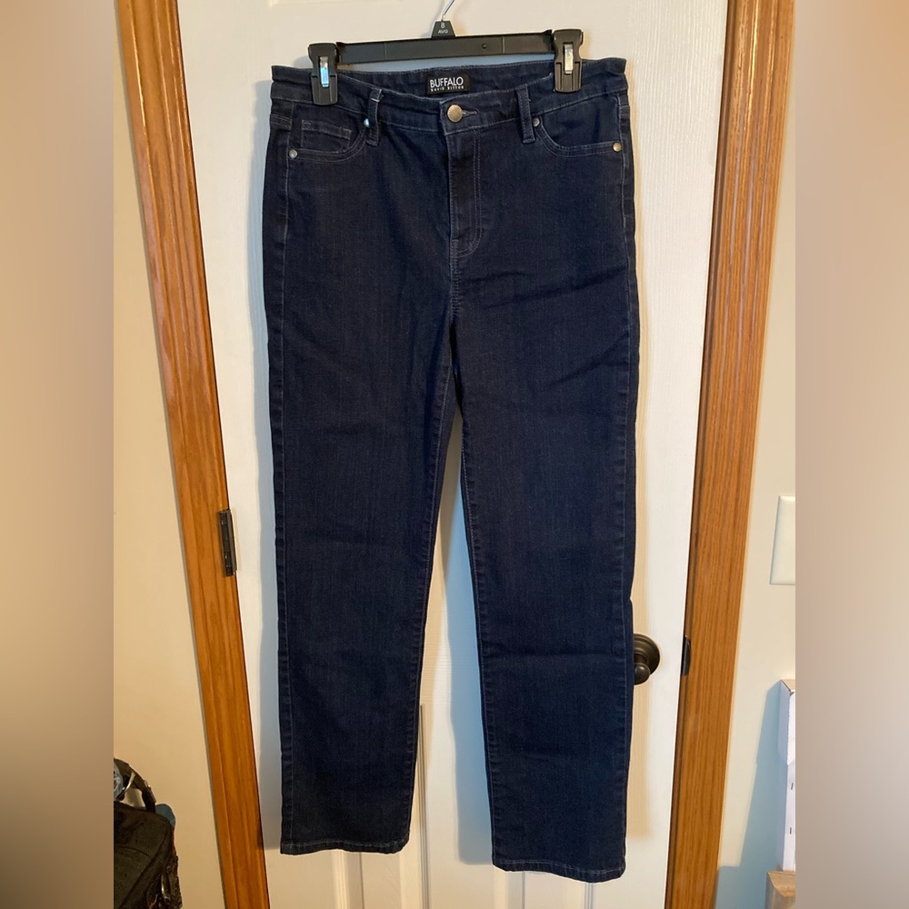 Buffalo David Bitton Dark Indigo Straight Leg Jeans